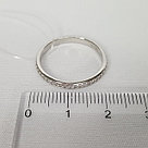 Кольцо из серебра с фианитами SOKOLOV 94010699 покрыто  родием коллекц. 0, фото 3