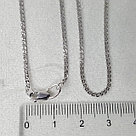 Цепь из серебра SOKOLOV покрыто  родием, нонна 968060302 размеры - 40 45 50 55 60, фото 3