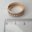 Серебряное кольцо  Фианит Aquamarine 67207А.6, фото 4
