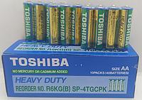 Батарейка солевая TOSHIBA Heavy Duty R6 AA