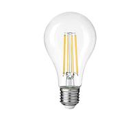 Лампа LED GLDEN-A65S-DEM20W/230V/E27/4K, филамент, прозрачная димм, General 10/100, 688100