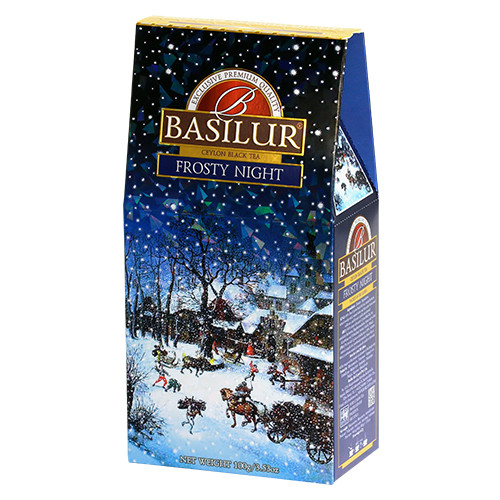 Чай черный Basilur Подарочная коллекция Морозная ночь картон 100г
