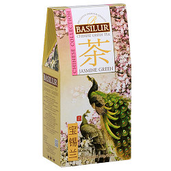 Чай зеленый Basilur Китайская коллекция Жасмин Зеленый картон 100г