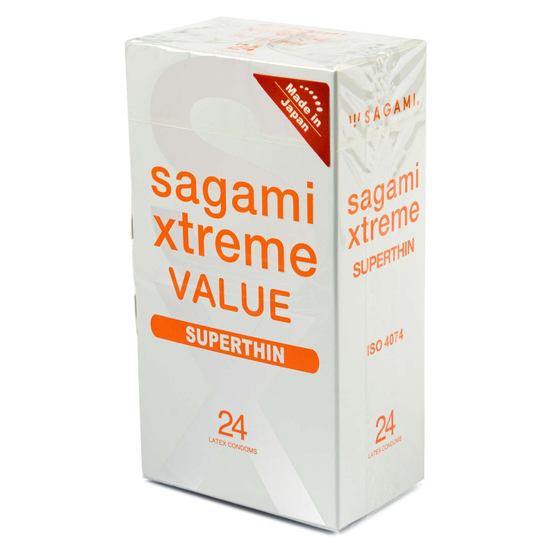 Презервативы SAGAMI Xtreme 0.04мм ультратонкие 24шт.
