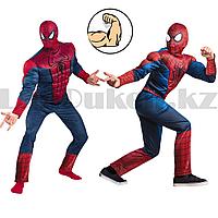 Костюм Человек Паук Spider Man взрослый красно-синий