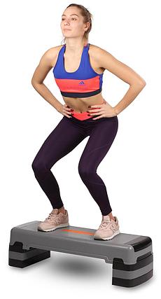 Фитнес степ платформа Aerobic Step Mini (Габариты: 80*30*20 см), фото 2