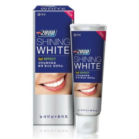 Отбеливающая зубная паста 2080 3D Shining White, 100г., фото 2