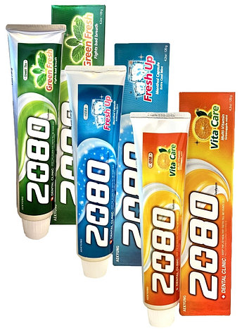 Зубная паста c витаминами Dental Clinic 2080 Vita Care Toothpaste, 120г., фото 2