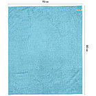 Тряпка для мытья пола OfficeClean "Премиум", голубая, микрофибра, 70*80см, индивид. упаковка, фото 2