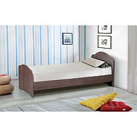 Кровать на уголках № 1, 700 × 1900 мм, цвет ясень анкор тёмный