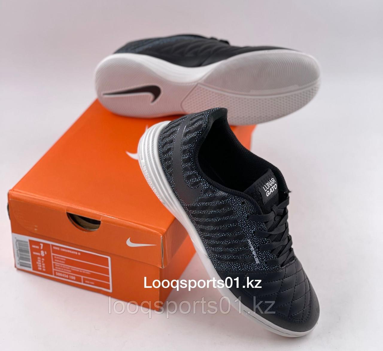 Футбольные обувь для зала, футзалки, миники, зальники Nike Lunar Gato 41 - фото 1 - id-p96708224
