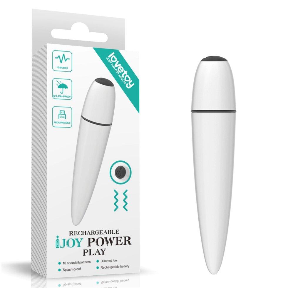 Мини вибратор IJOY Power Play перезаряжаемый (10,5*2)