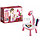 Набор для детского творчества столик для рисования с проектором слайдерами многоразовым столиком Жираф 6588, фото 6