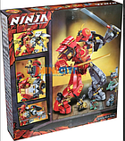Lari Ninja 11555/ Конструктор Каменный робот огня/ Аналог LEGO 71720, фото 4