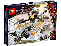 76195 Lego Marvel Дуэль дронов Человека-Паука, Лего Супергерои Marvel