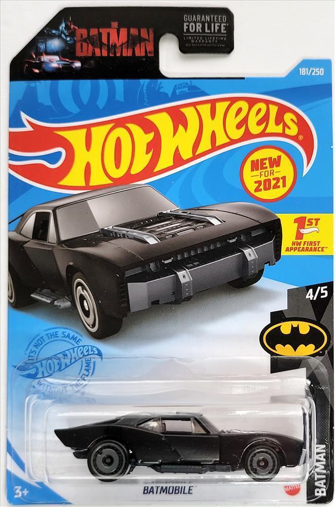 Hot Wheels Модель Бэтмобиль, (Бэтмен 2022), 1 волна