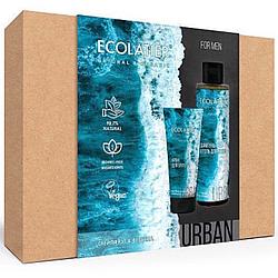 Подарочный набор Ecolatier® Urban men care (гель для душа и шампунь 2 в 1, крем для бритья)