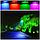 Светодиодный RGB прожектор 50 Вт. Прожектор цветной, прожектор разноцветный, прожектор меняющий цвета., фото 6