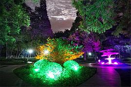 Прожектор цветной RGB 50 Вт. Светодиодный прожектор, прожектор разноцветный, прожектор меняющий цвета., фото 3