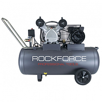 Компрессор 2-х поршневой масляный с ременным приводом 100л Rock FORCE RF-265-100V