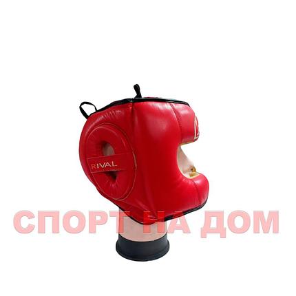 Детский боксерский шлем с бампером RIVAL Размер M (защита челюсти), фото 2