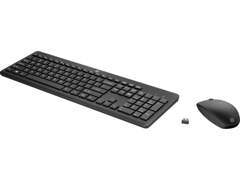HP 1Y4D0AA Комплект клавиатура + мышь беспроводные HP 235 Wireless Mouse and Keyboard Combo - фото 1 - id-p96726749