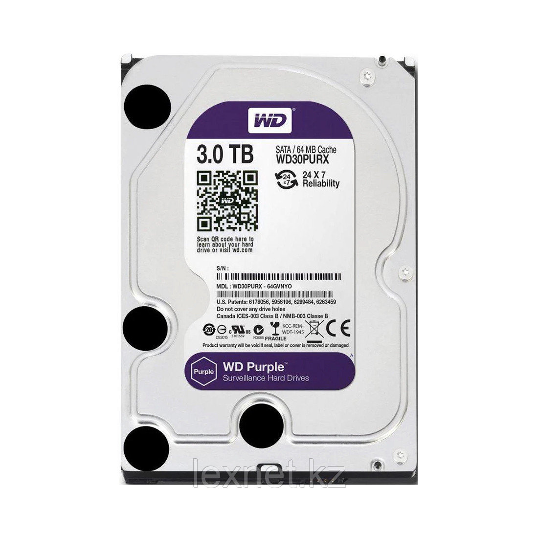 Жесткий диск Dahua WD30PURX HDD 3Tb - фото 1 - id-p96730953