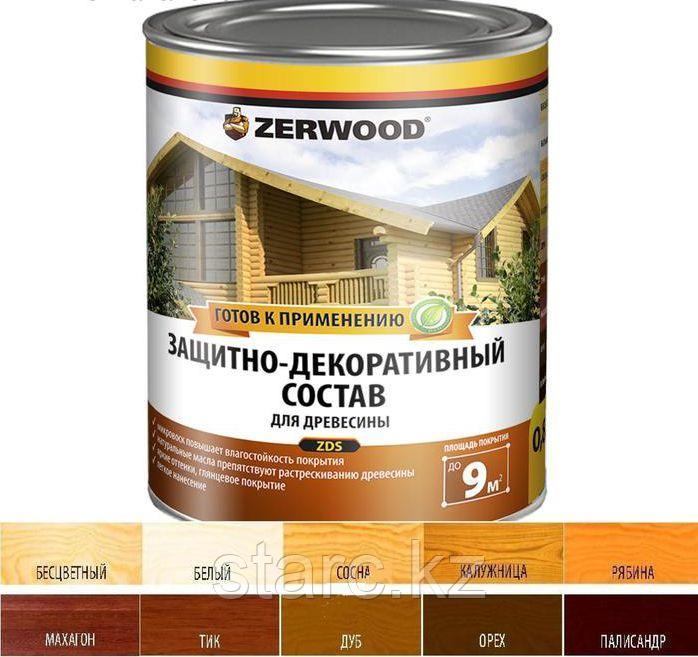 Защитно-декоративный лак на алкидной основе 0.85 л "ZERWOOD" палисандр - фото 1 - id-p96735198