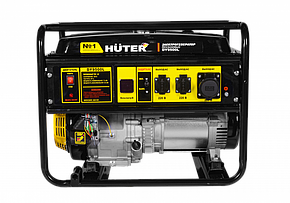 Портативный бензиновый генератор HUTER DY9500L, фото 2