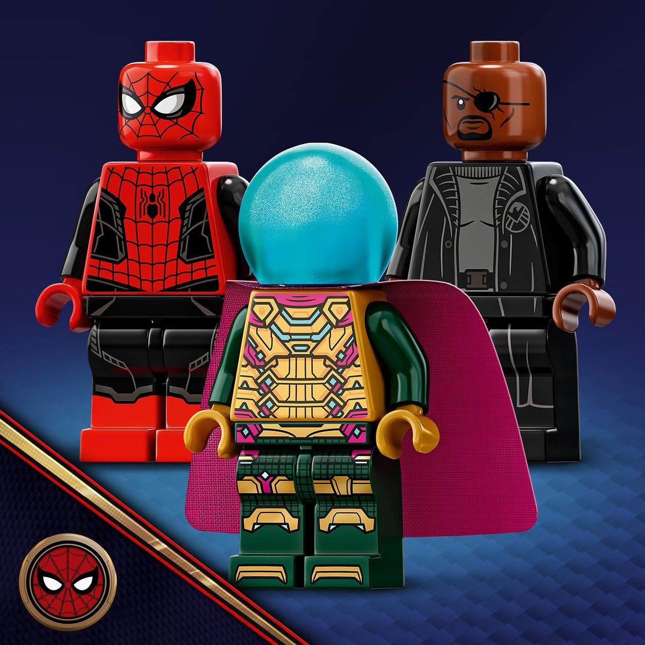 76184 Lego Marvel Человек-паук против атаки дронов Мистерио, Лего Супергерои Marvel - фото 8 - id-p96733439