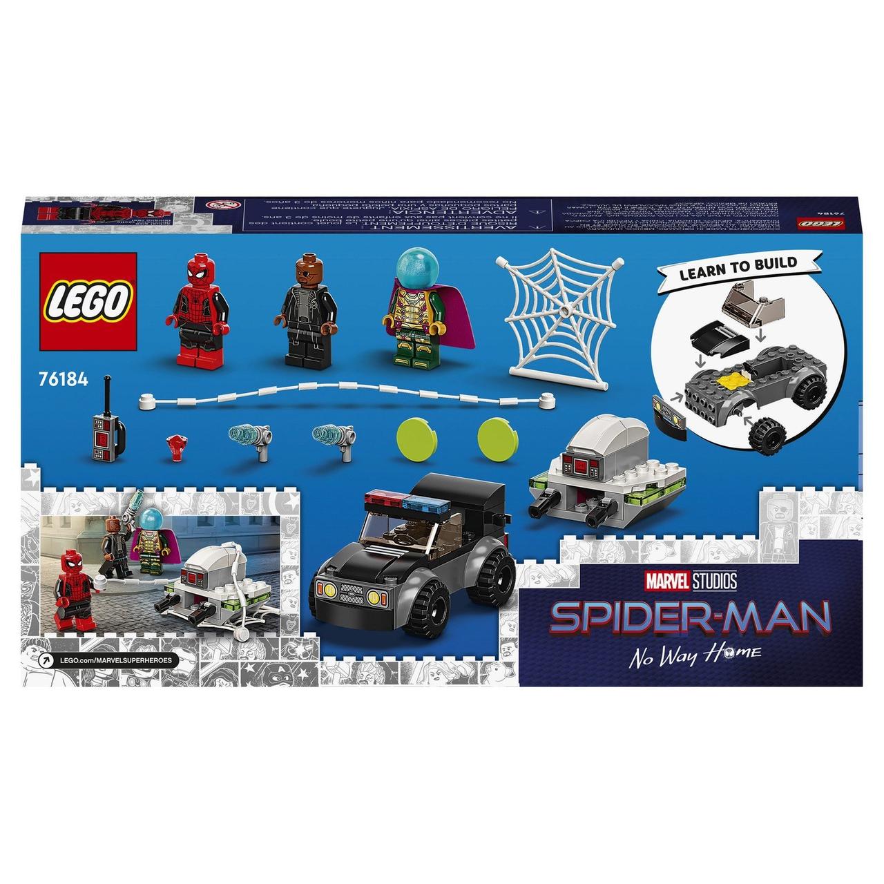 76184 Lego Marvel Человек-паук против атаки дронов Мистерио, Лего Супергерои Marvel - фото 2 - id-p96733439