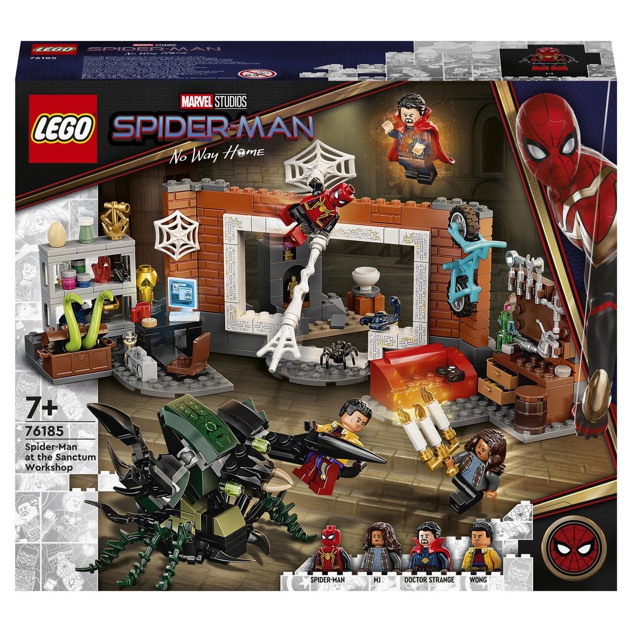 76185 Lego Marvel Человек-Паук в мастерской Санктума, Лего Супергерои Marvel