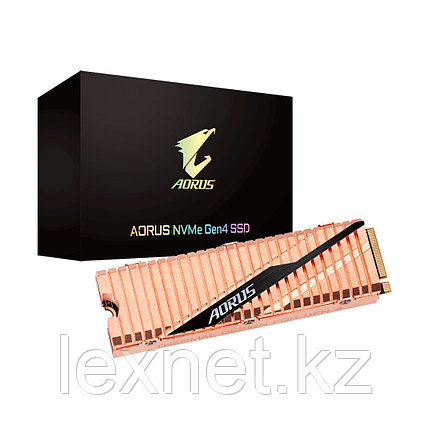 Твердотельный накопитель внутренний Gigabyte GP-ASM2NE6500GTTD AORUS 500GB M.2 PCI-E 4.0x4, фото 2
