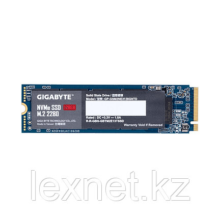 Твердотельный накопитель внутренний Gigabyte GP-GSM2NE3128GNTD 128GB M.2 PCI-E 3.0x4, фото 2