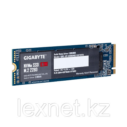 Твердотельный накопитель внутренний Gigabyte GP-GSM2NE3100TNTD 1TB M.2 PCI-E 3.0x4, фото 2