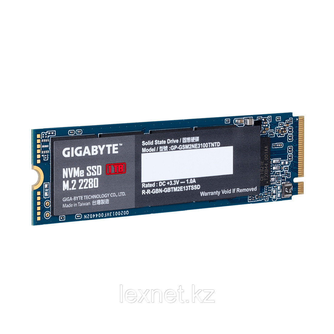 Твердотельный накопитель внутренний Gigabyte GP-GSM2NE3100TNTD 1TB M.2 PCI-E 3.0x4 - фото 2 - id-p96733537
