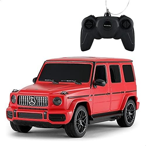 Rastar Радиоуправляемая машинка Mercedes-Benz G63 AMG красный 1/24