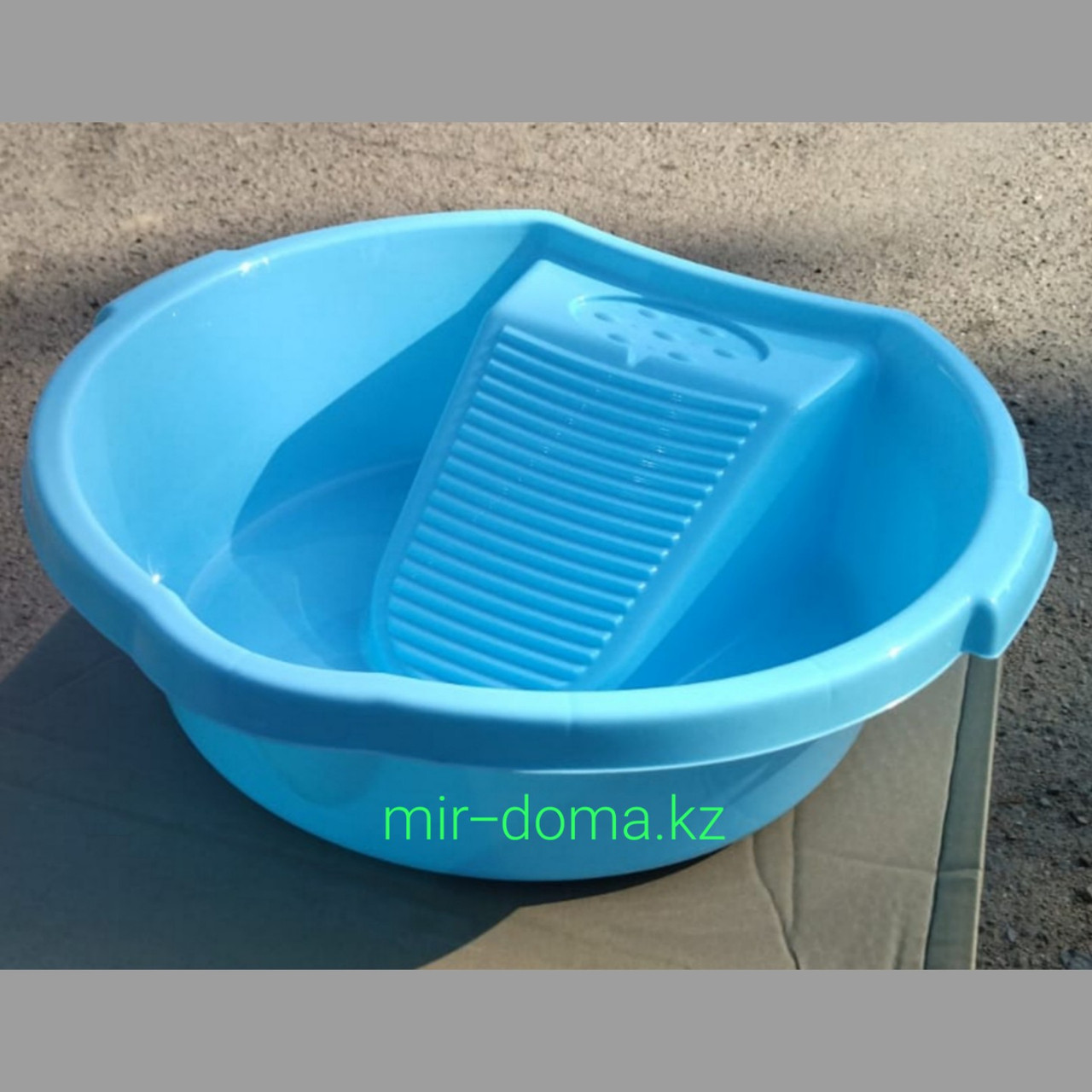 Таз 10 л "Хозяюшка" с доской Альтернатива пласт, фото 1