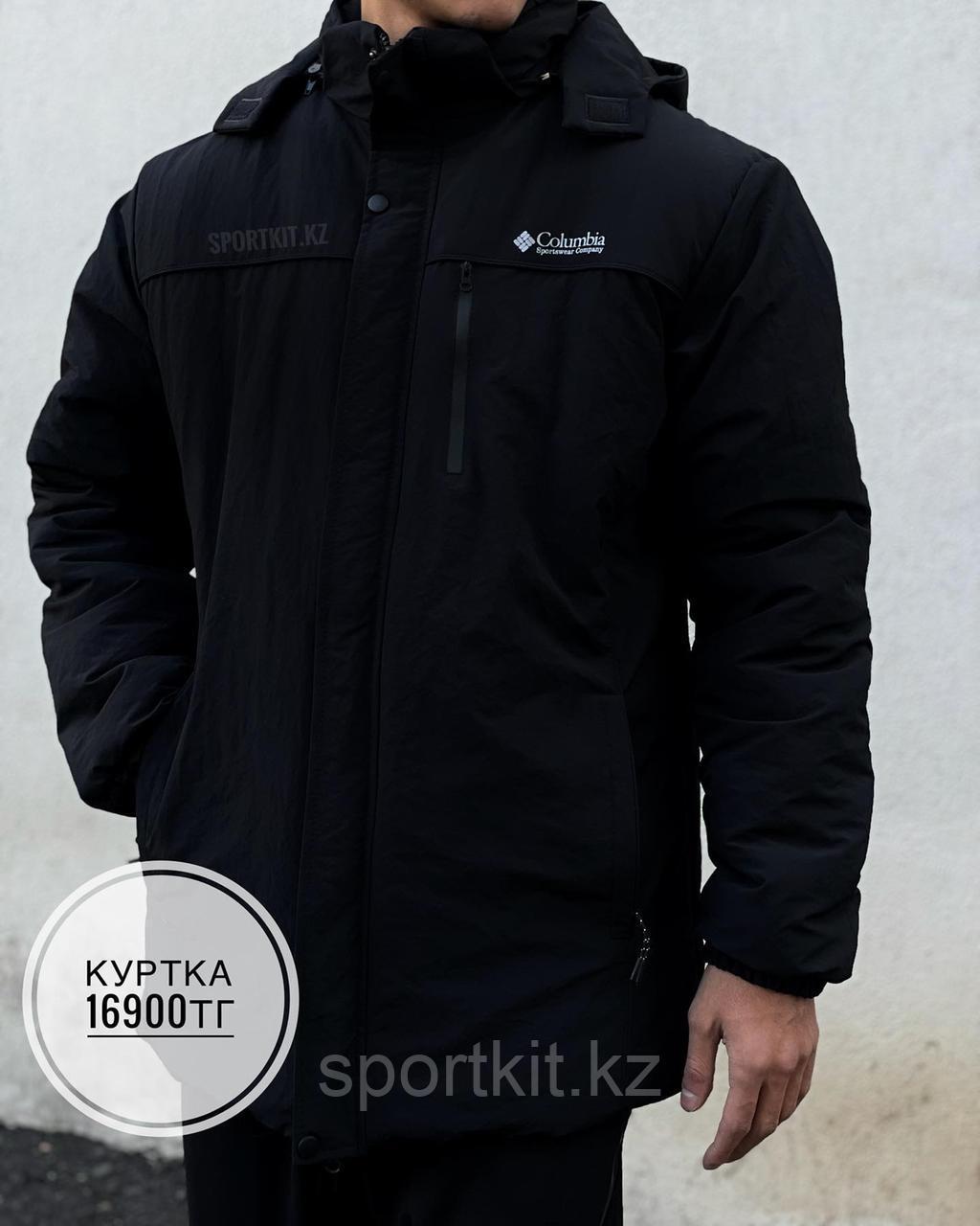 Мужская куртка Columbia SAPAT, черная - фото 1 - id-p96735737