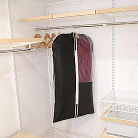 Чехол для хранения одежды с прозрачной вставкой, 60х100см