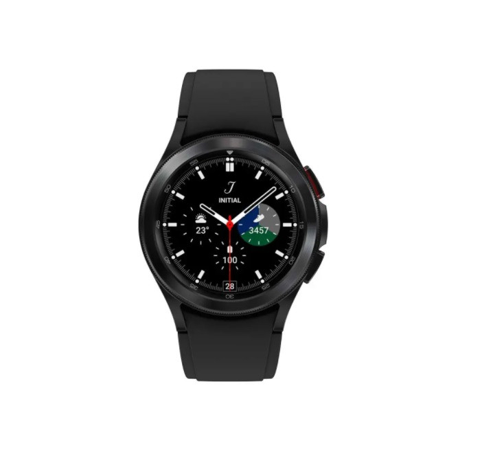 Смарт часы SAMSUNG Galaxy Watch4 Classic 46mm (SM-R890NZKACIS) черные - фото 1 - id-p96739462
