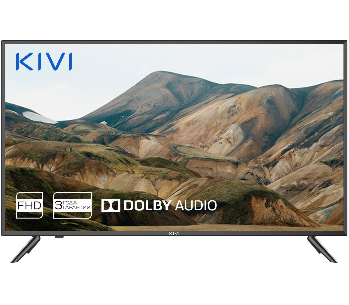 Телевизор KIVI 40F500LB 40" FULL HD DVB-T2/C NON-SMART ЧЕРНЫЙ