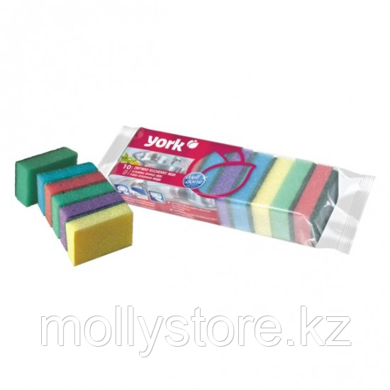 Губки для посуды Midi York 10шт