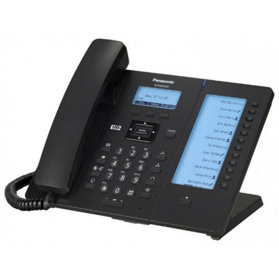 Проводной SIP-телефон Panasonic KX-HDV230RUB, черный