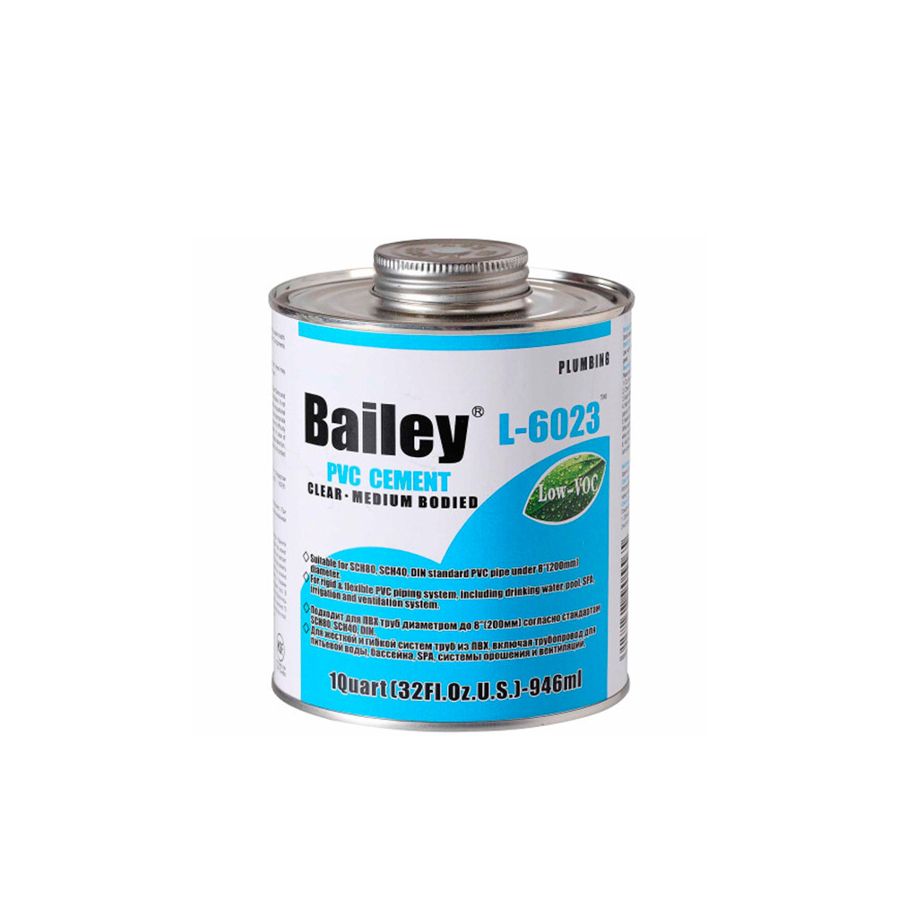 Клей для труб ПВХ Bailey 946 мл