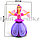 Музыкальная танцующая игрушка принцесса с подсветкой с розовыми волосами, фото 2
