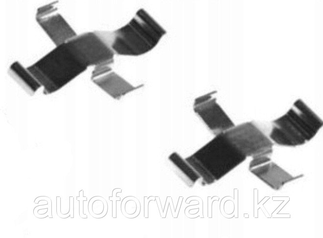 Крепление колодок крестики W124 W201