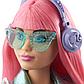 Barbie Нарядная принцесса Барби с розовыми волосами и питомцем GML77, фото 4