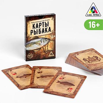 Игральные «Карты рыбака», 36 карт