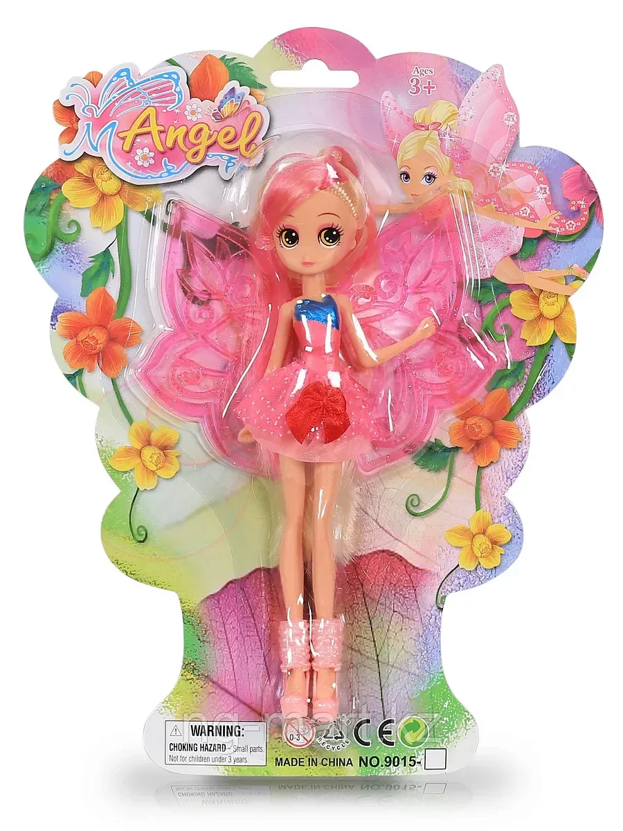Кукла 9015 Фея в розовой юбке